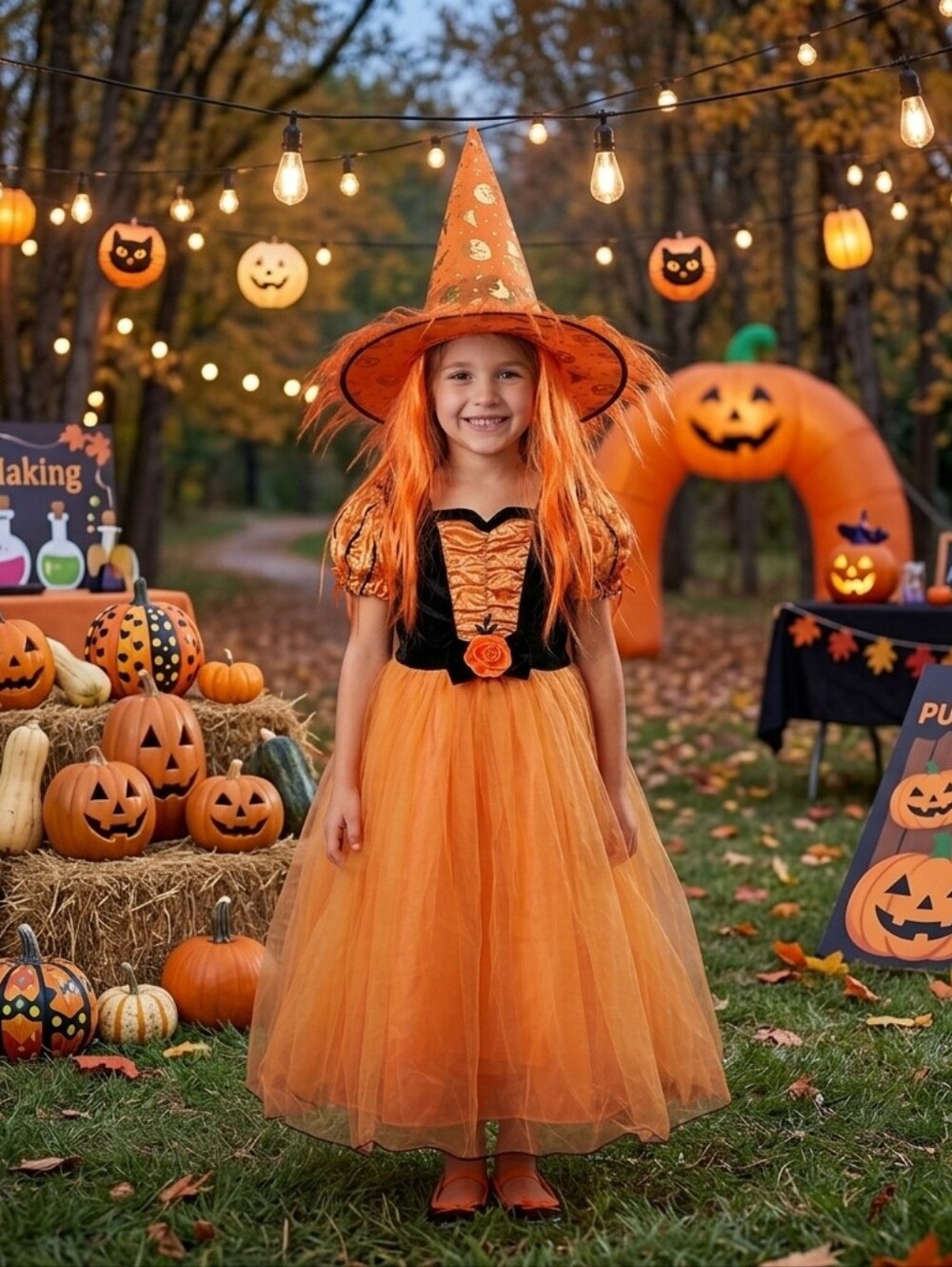 Witch costume girls